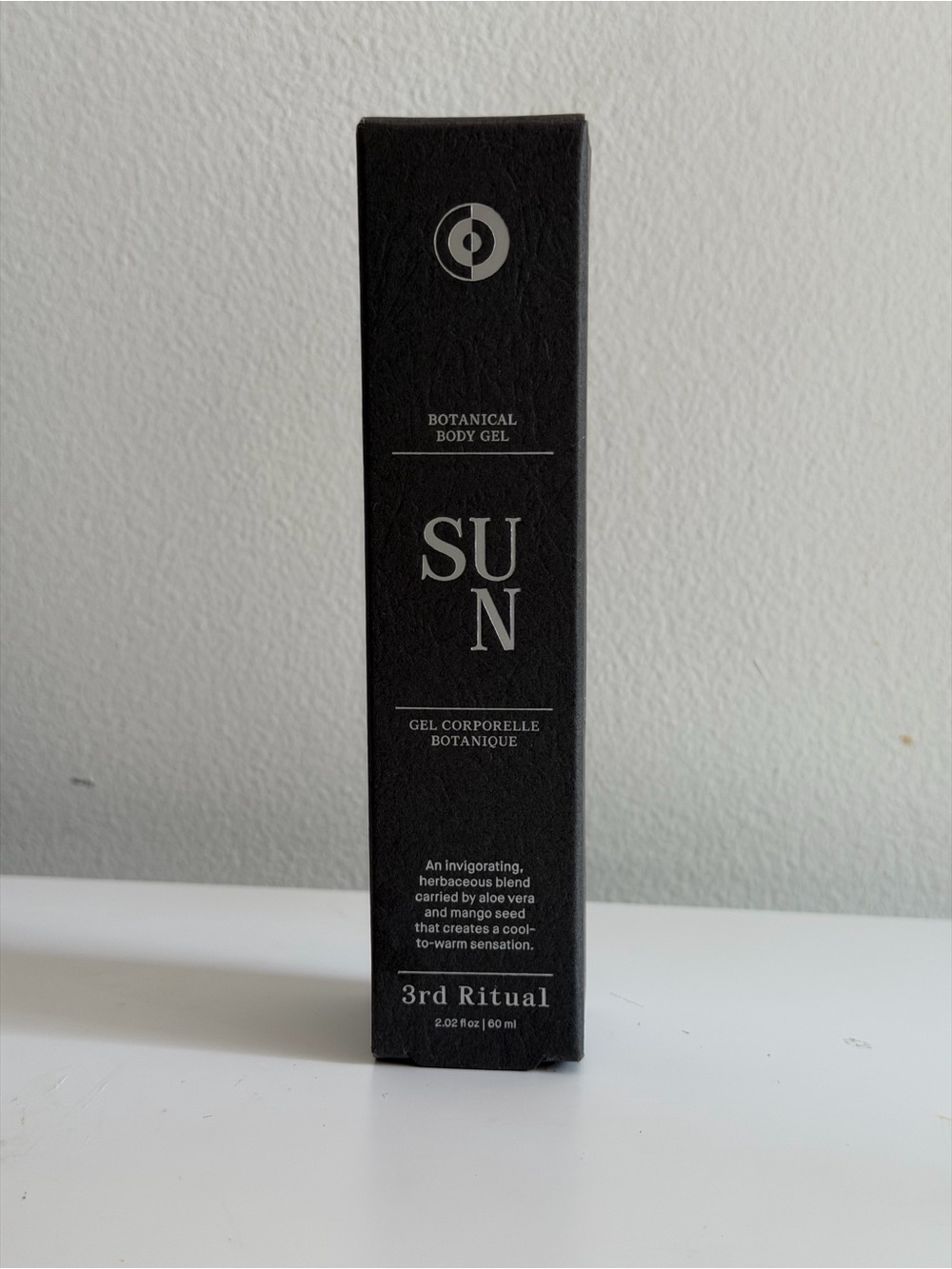 SUN Botanical Body Gel - Black | 3rd Ritual